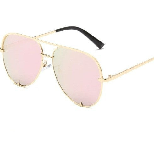 Sunglasses Metal Double-bridge Sunglasses