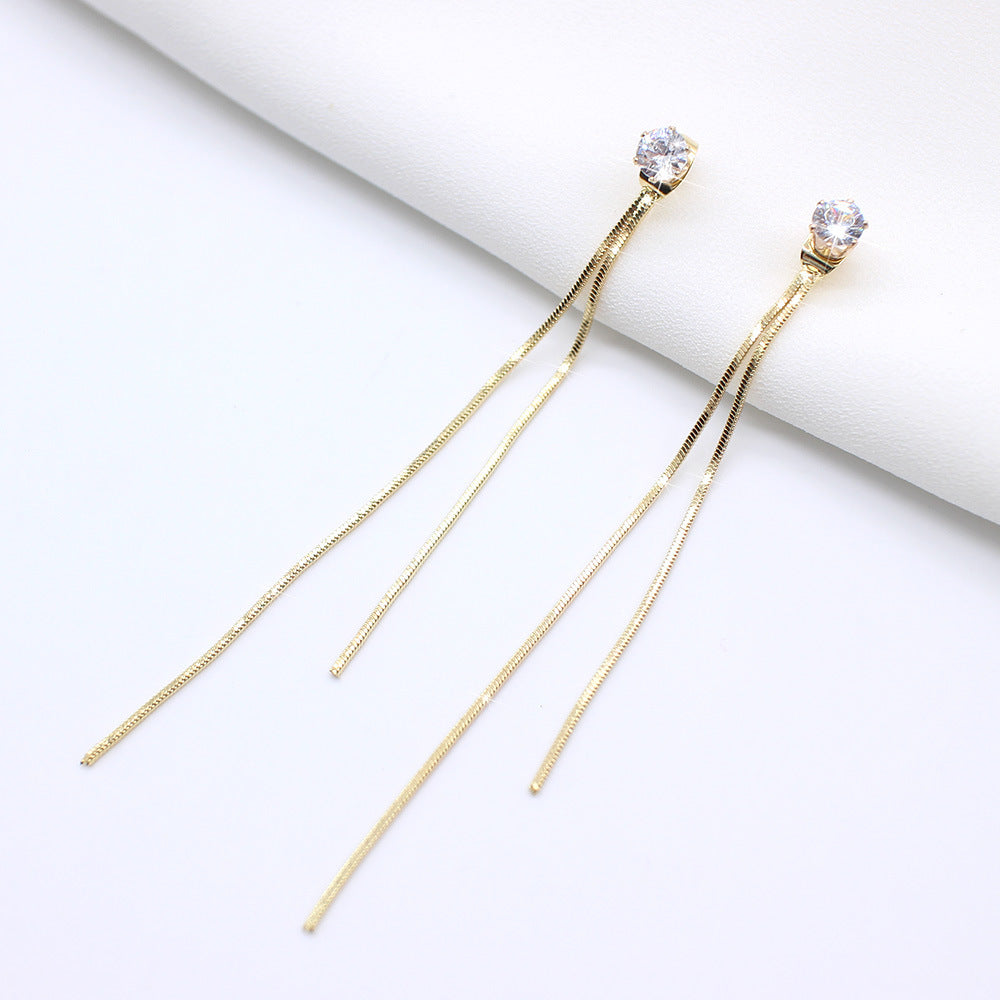 Summer Women's Earrings 925 Silver Needle Pearl Earrings