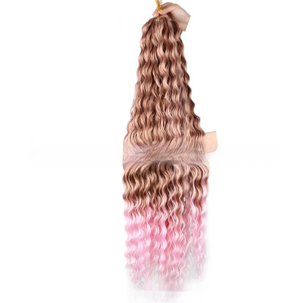 Deep Wave Wig Crochet Latin American Curly Hair