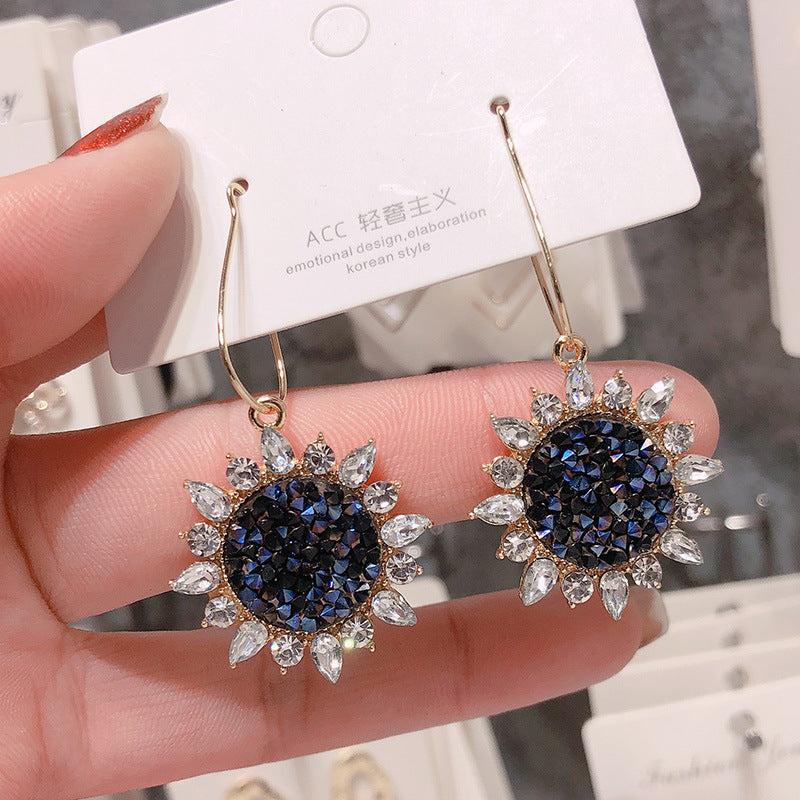 Summer Women's Earrings 925 Silver Needle Pearl Earrings