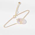 Camellia Advanced Design Sense Niche Gentle Flower Collarbone Necklace Bracelet