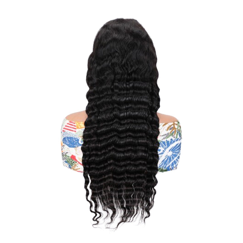 Deep Wave Lace Front Wig For Women