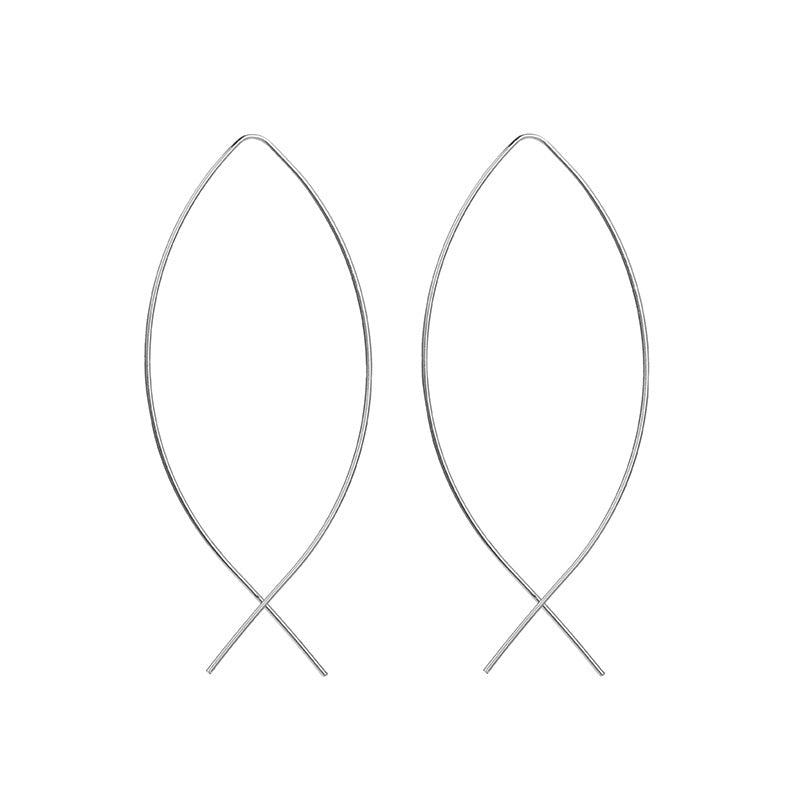 Summer Women's Earrings 925 Silver Needle Pearl Earrings
