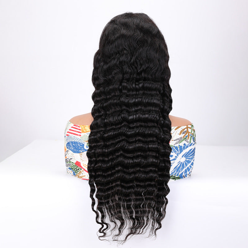 Deep Wave Lace Front Wig For Women