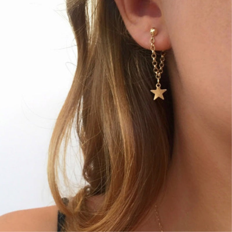Summer Women's Earrings 925 Silver Needle Pearl Earrings