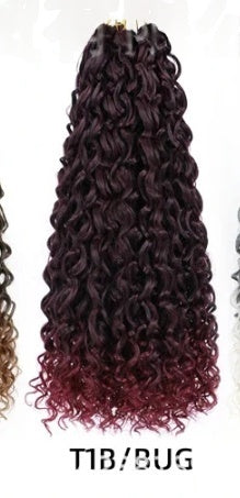 Small-loop Water-wave Crochet Hair Wig For Women
