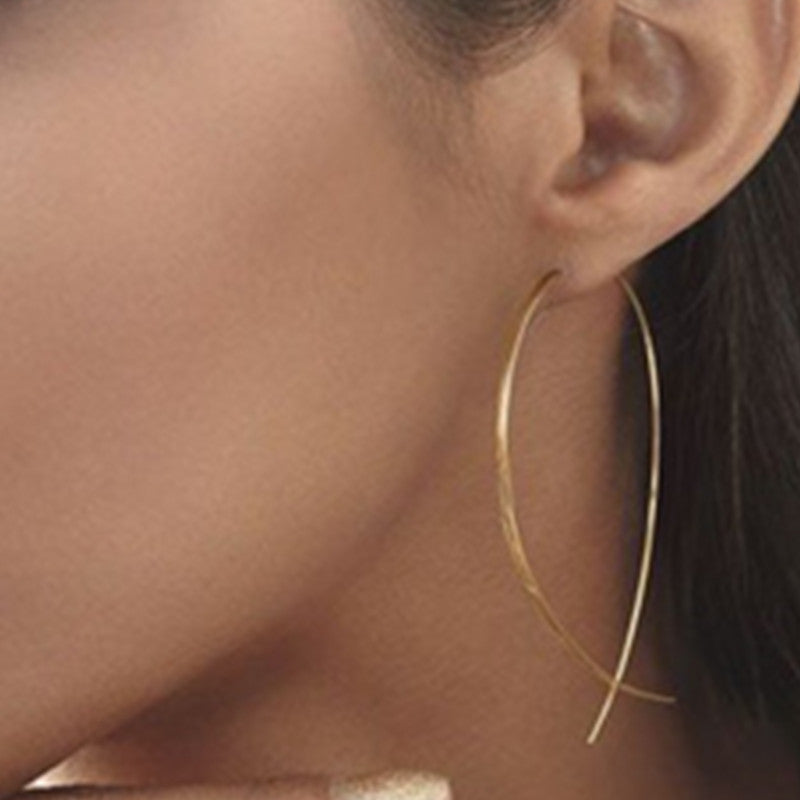 Summer Women's Earrings 925 Silver Needle Pearl Earrings