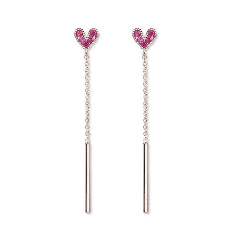 Summer Women's Earrings 925 Silver Needle Pearl Earrings